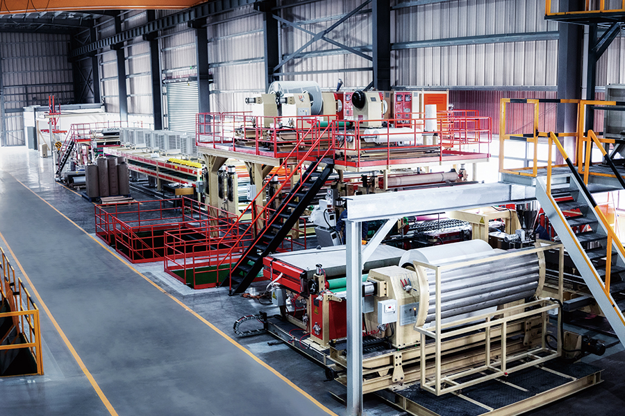 Barisan Pengeluaran Panel Komposit Aluminium (Acp).